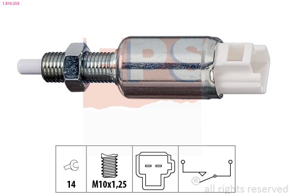 EPS 1.810.258 Switch, clutch control (cruise control)
