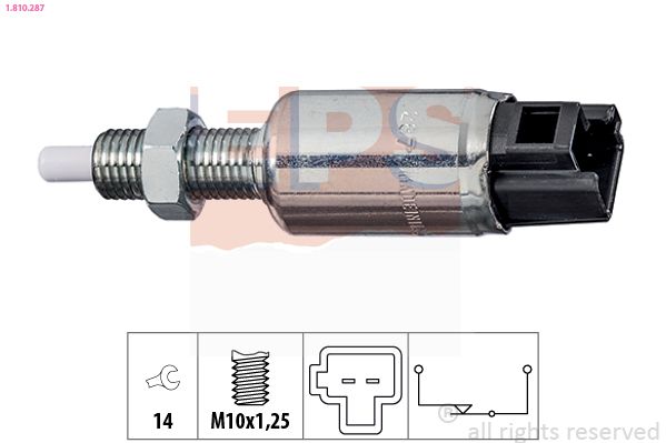 EPS 1.810.287 Switch, clutch control (cruise control)