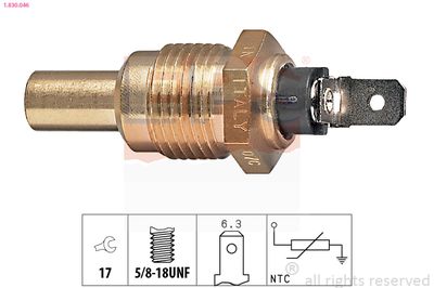 Sensor, coolant temperature EPS 1.830.046