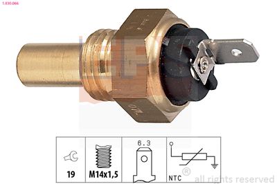 Sensor, coolant temperature EPS 1.830.066