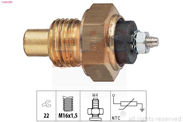 EPS 1.830.099 Sensor, oil temperature