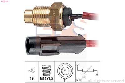 Sensor, coolant temperature EPS 1.830.175
