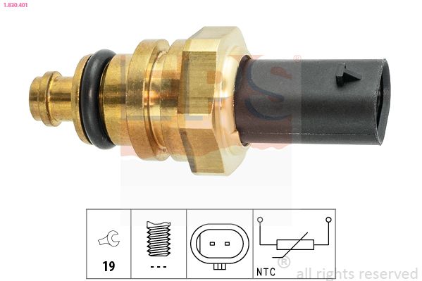 EPS 1.830.401 Sensor, coolant temperature