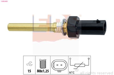 Sensor, oil temperature EPS 1.830.402