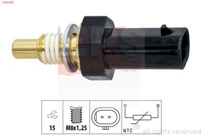 Sensor, coolant temperature EPS 1.830.403