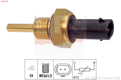 Sensor, coolant temperature EPS 1.830.407