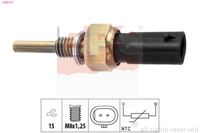 Sensor, coolant temperature EPS 1.830.417