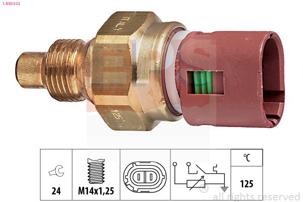 EPS 1.830.532 Sensor, coolant temperature