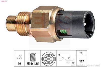 Temperature Switch, coolant warning lamp EPS 1.840.111