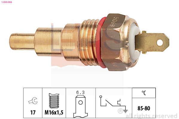 EPS 1.850.068 Temperature Switch, radiator fan