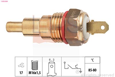 Temperature Switch, radiator fan EPS 1.850.068