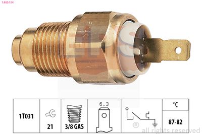 Temperature Switch, radiator fan EPS 1.850.154