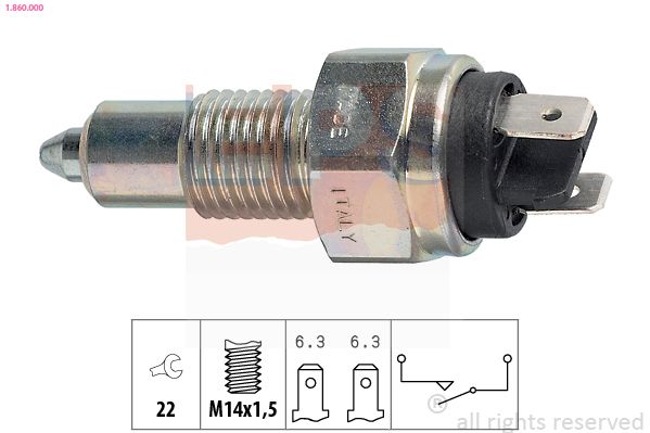 EPS 1.860.000 Switch, reverse light