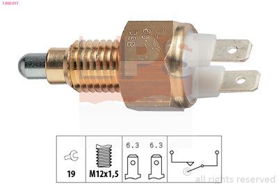 Switch, reverse light EPS 1.860.011