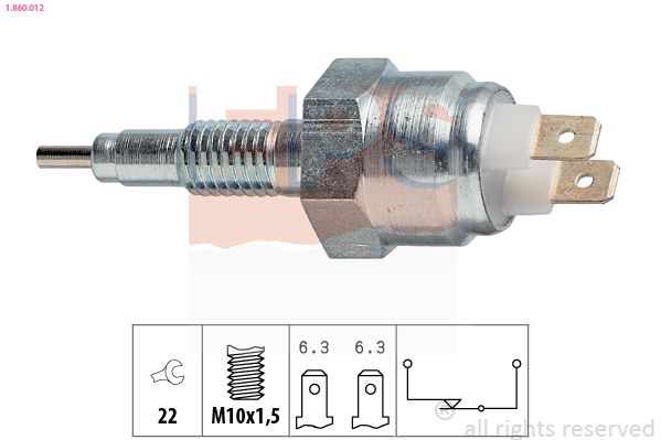 EPS 1.860.012 Switch, reverse light