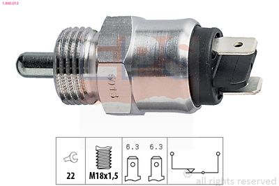 Switch, reverse light EPS 1.860.013
