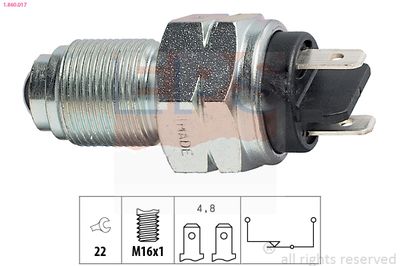 Switch, reverse light EPS 1.860.017