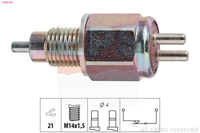 Switch, reverse light EPS 1.860.051