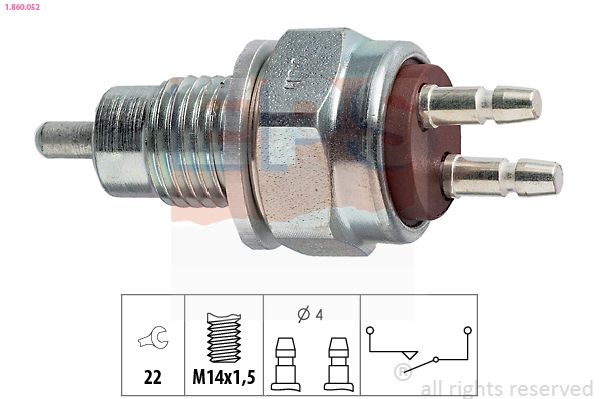 EPS 1.860.052 Switch, reverse light