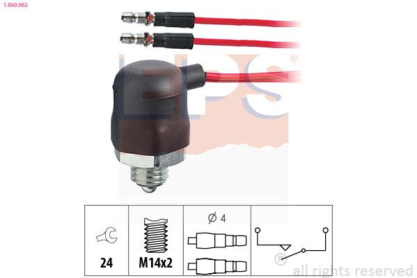 EPS 1.860.062 Switch, reverse light