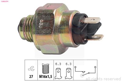 Switch, reverse light EPS 1.860.074
