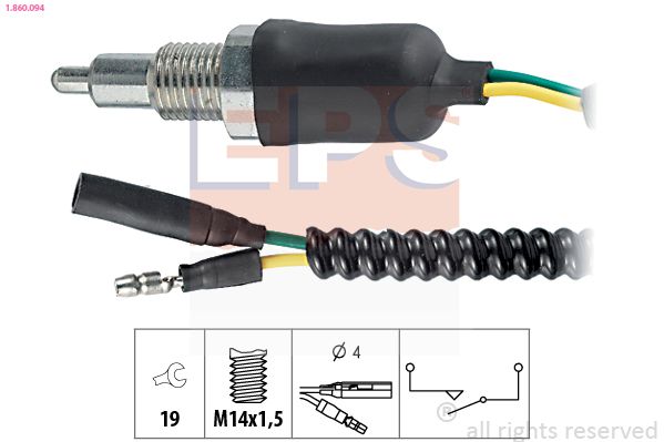 EPS 1.860.094 Switch, reverse light