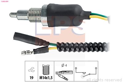 Switch, reverse light EPS 1.860.094