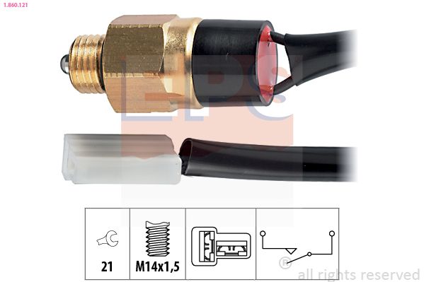 EPS 1.860.121 Switch, reverse light