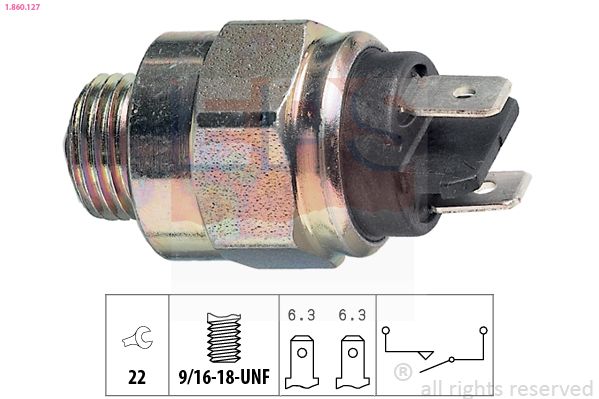EPS 1.860.127 Switch, reverse light