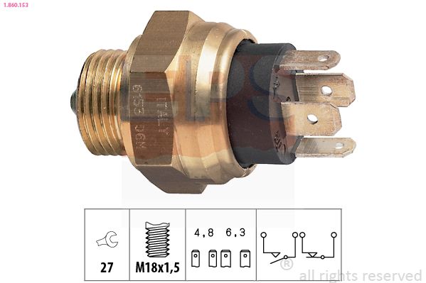 EPS 1.860.153 Switch, reverse light