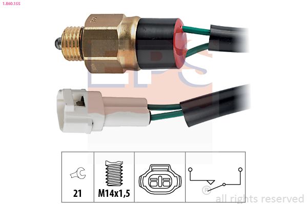 EPS 1.860.155 Switch, reverse light