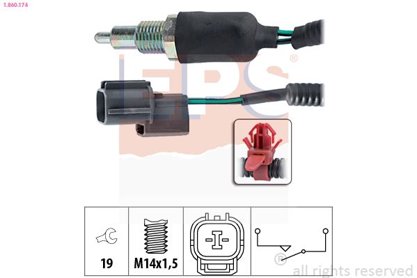 EPS 1.860.174 Switch, reverse light