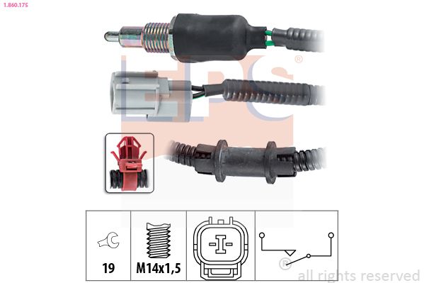 EPS 1.860.175 Switch, reverse light