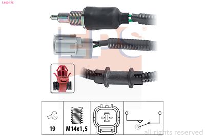 Switch, reverse light EPS 1.860.175