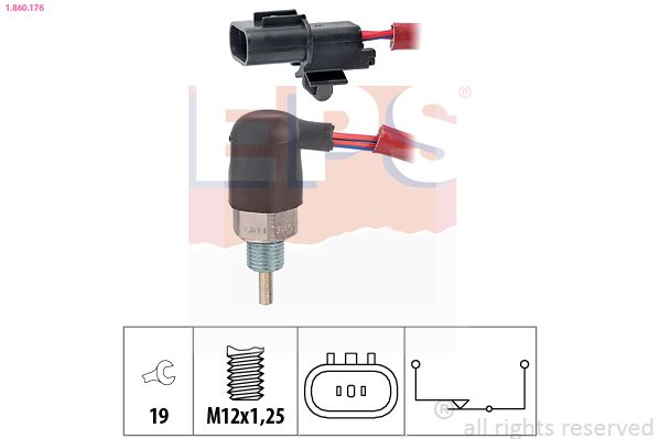 EPS 1.860.176 Switch, reverse light