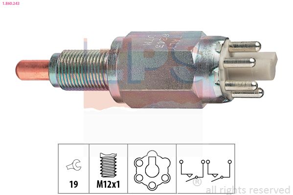 EPS 1.860.243 Switch, reverse light