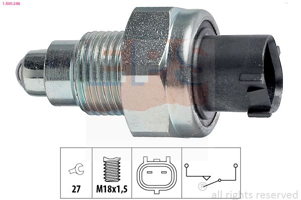 EPS 1.860.246 Switch, reverse light