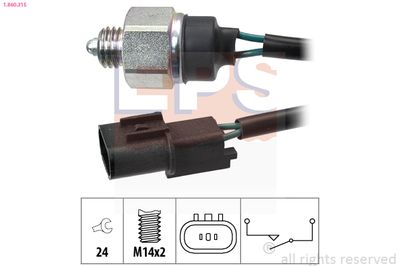 Switch, reverse light EPS 1.860.315
