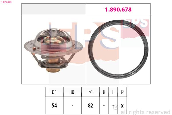EPS 1.879.923 Thermostat, coolant