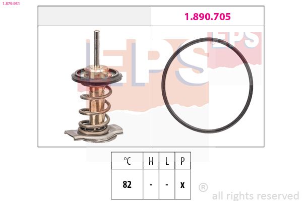 EPS 1.879.951 Thermostat, coolant