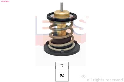Thermostat, coolant EPS 1.879.964S