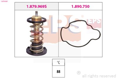 Thermostat, coolant EPS 1.879.981