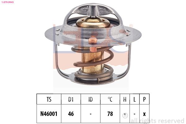 EPS 1.879.994S Thermostat, coolant