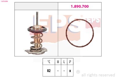 Thermostat, coolant EPS 1.879.998