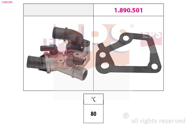 EPS 1.880.096 Thermostat, coolant