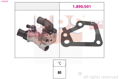 Thermostat, coolant EPS 1.880.098