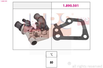 Thermostat, coolant EPS 1.880.100