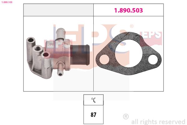 EPS 1.880.105 Thermostat, coolant