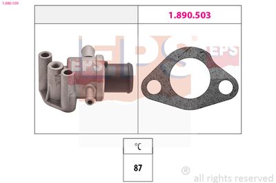 Thermostat, coolant EPS 1.880.109