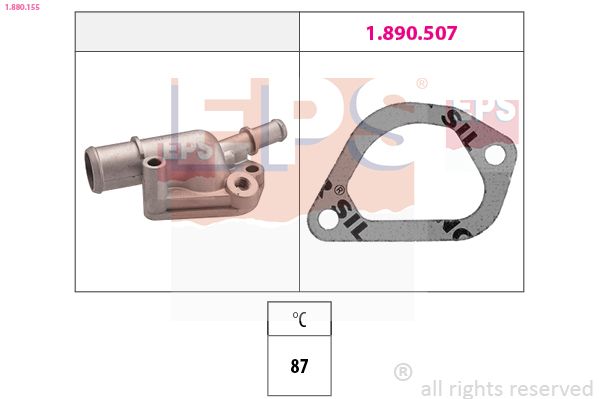 EPS 1.880.155 Thermostat, coolant